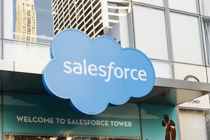 Photo of Salesforce Tower in NYC to illustrate Salesforce adoption